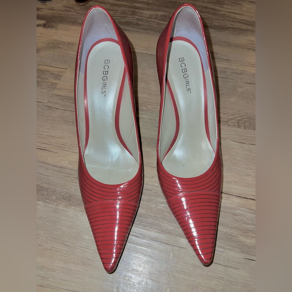 BCBGirls Vibrant Red Heels